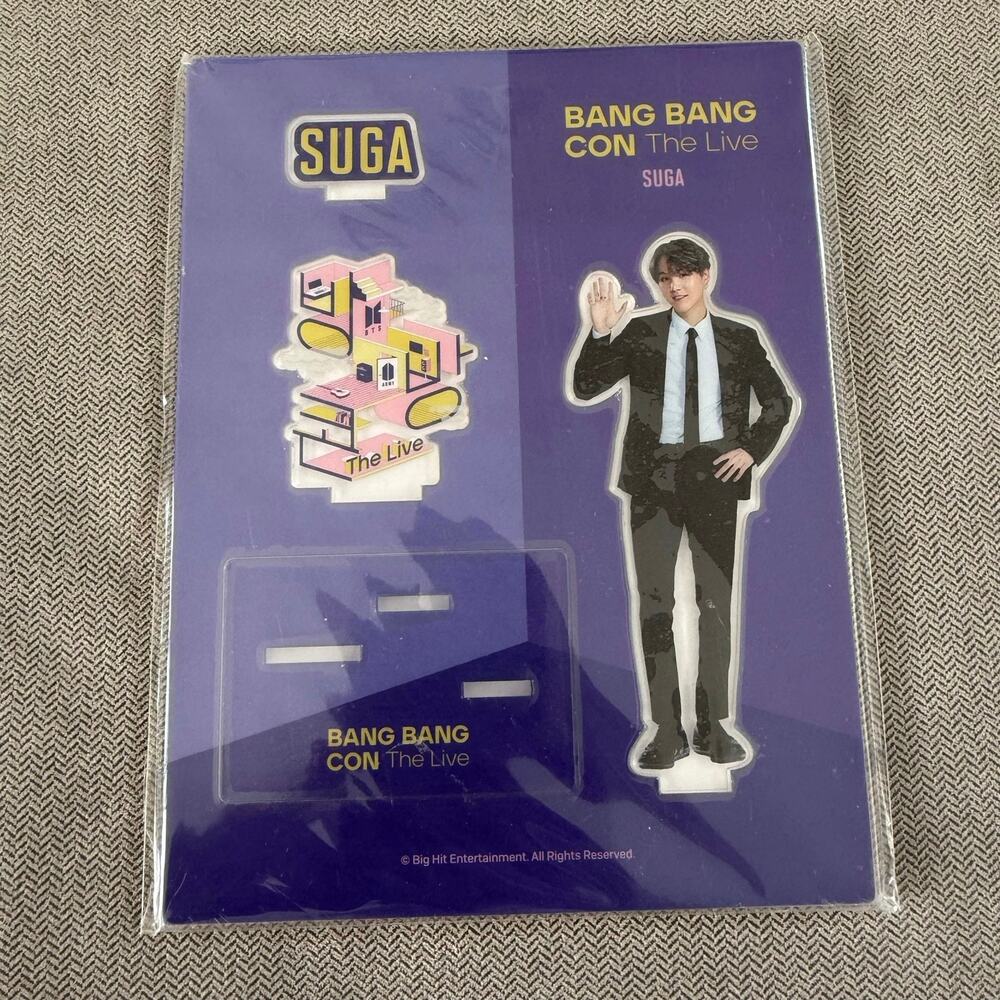 BTS SUGA Bang Bang Con The Live Official Acrylic Stand Big Hit 2020 K-Pop